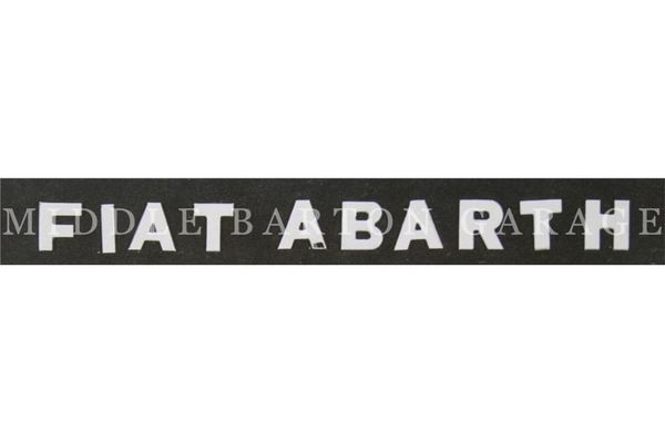 FIAT ABARTH SEPARATE LETTERS